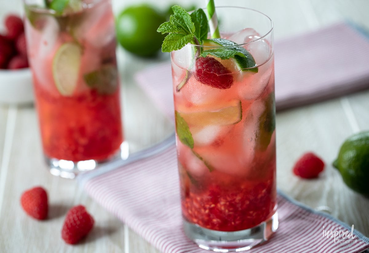 Raspberry Mojito Variations: Rum, Vodka, and Virgin Options